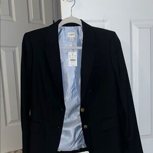J. Crew Black Sport Coat Classic Tailored Blazer - NWT